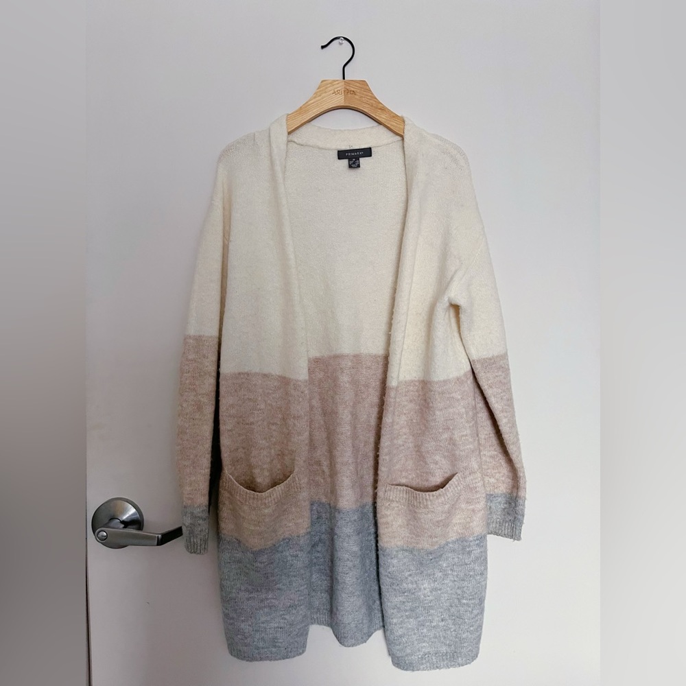 Primark Long Striped Cardigan